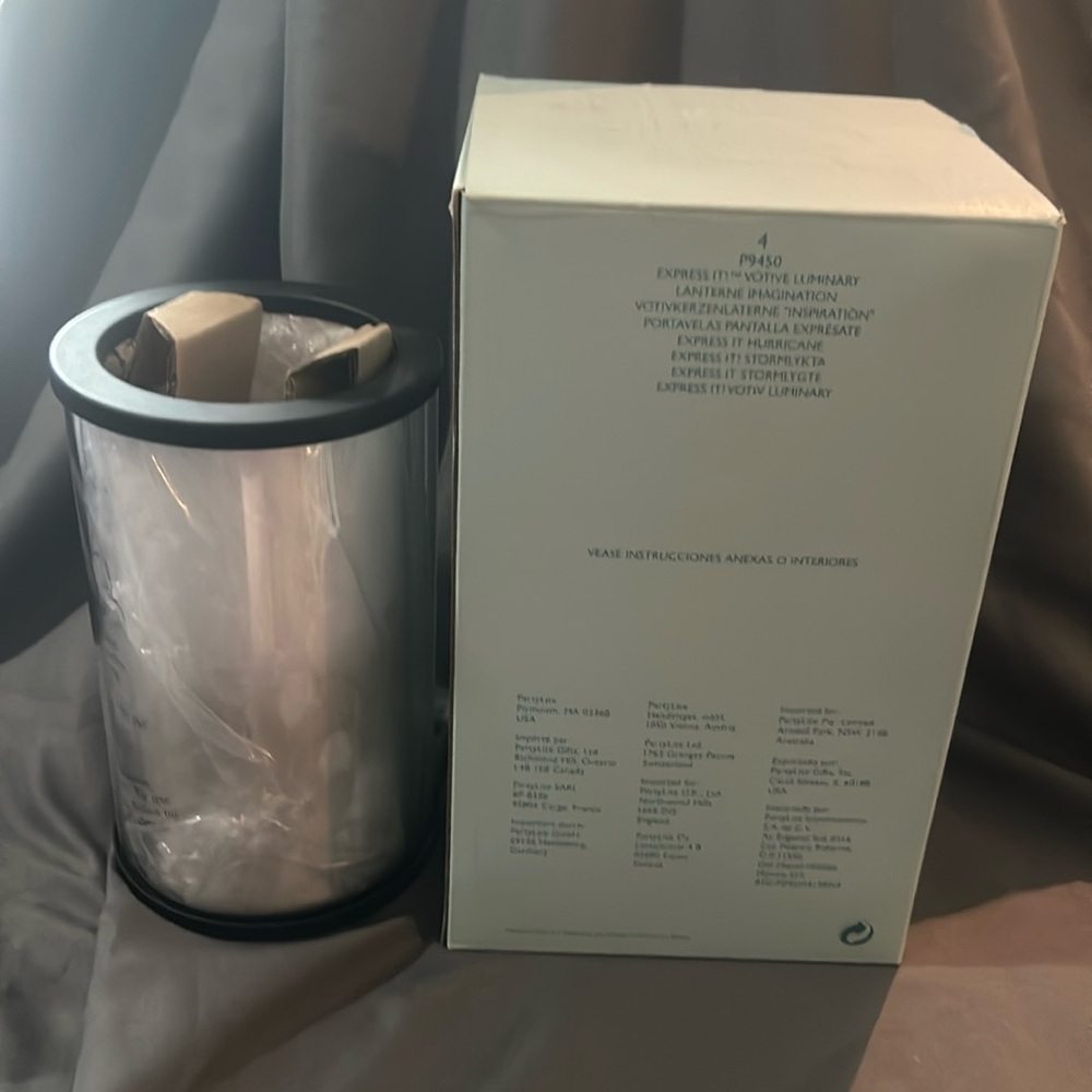 Retired PartyLite Express It Votive Luminary